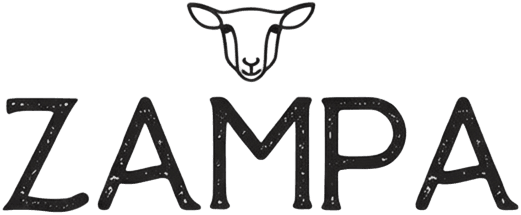 Quesos Zampa Logo Negro
