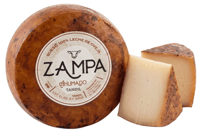 Queso Ahumado artesanal Zampa